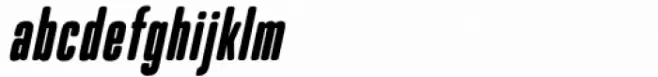 Blue Creek Rounded Extra Black Extra Condensed Obliq
