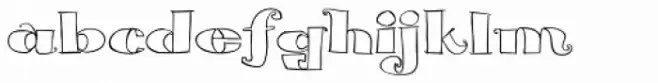 Blue Goblet Serif Outline Black