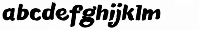 Blushes Black Italic