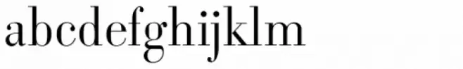 Bodoni Serial Light