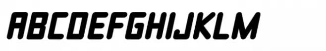 Bold Pen Lettering JNL Oblique
