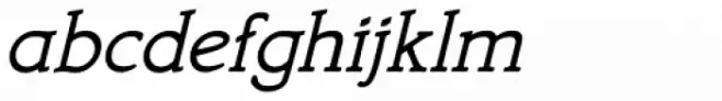 Bookish Italic