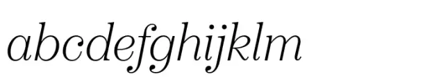 Boutique Serif M Thin Italic