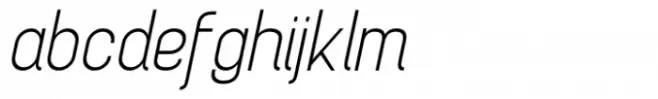 Brainy Extra Light Expanded Italic