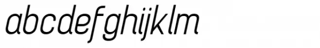 Brainy Light Semi Expanded Italic