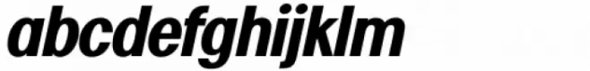 Breda Two Bold Italic