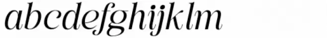 British Classical Extra Light Italic Neue