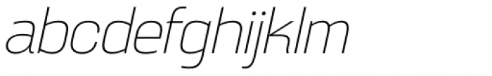 Broadside Extra Light Italic