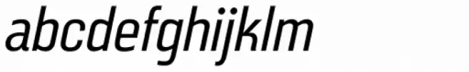 Broadside Medium Condensed Italic