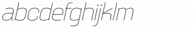Broadside Thin Italic