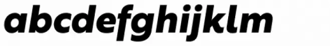 Brother 1816 Extra Bold Italic