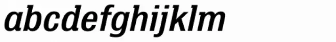 Bulldog Slab Medium Italic