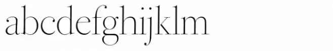 CAL Bodoni Ferrara Poster Extra Light