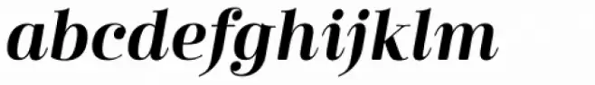 Cabrito Didone Bold Italic