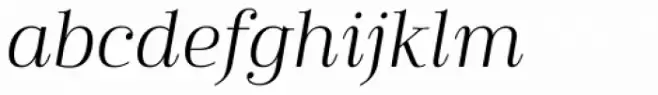 Cabrito Didone Ext Book Italic