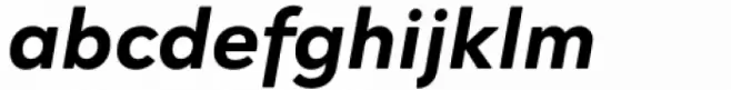 Cadmium Expanded Bold Oblique