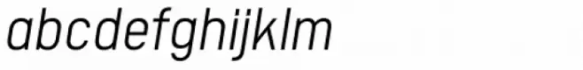 Calps Sans Light Italic