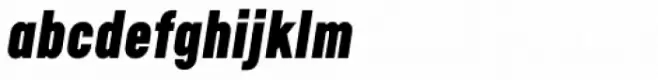 Calps Sans Slim Black Italic