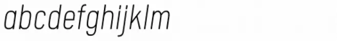 Calps Slim Extra Light Italic