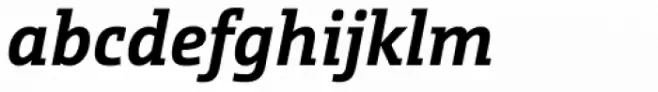 CamingoSlab Bold Italic