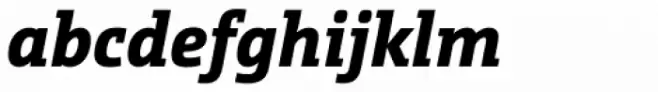 CamingoSlab ExtraBold Italic
