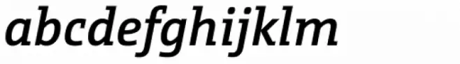 CamingoSlab Pro SemiBold Italic