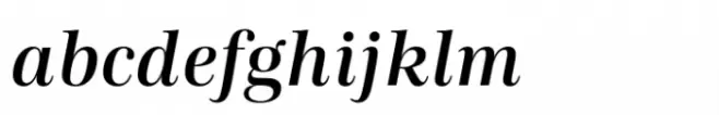 Carmay Medium Italic