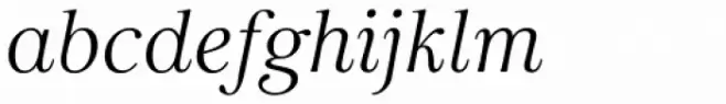 Carrig Pro Display Italic