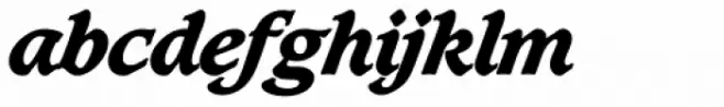 Caxton SH ExtraBold Italic
