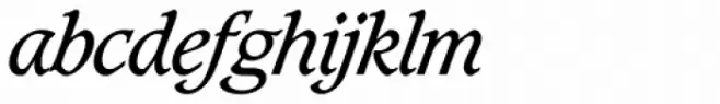 Caxton SH Italic