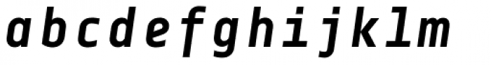 Centima Mono Bold Italic