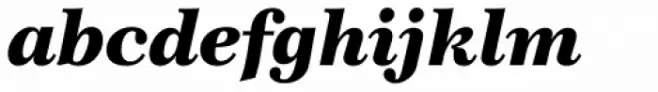 Century 751 Black Italic