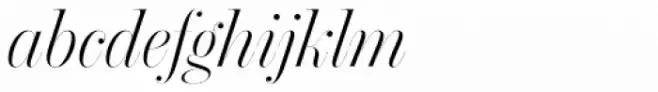 ChamberÃ­ SuperDisplay Light Italic