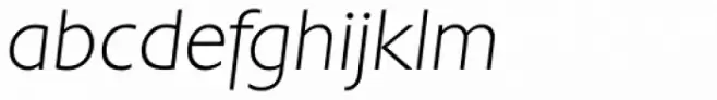Chantilly Serial ExtraLight Italic
