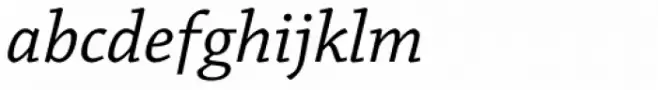 Chaparral Pro Italic