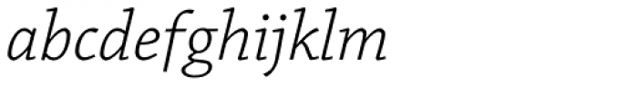 Chaparral Pro Light Italic