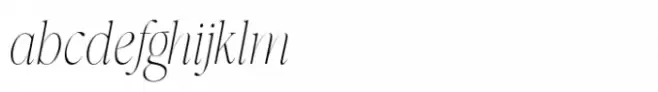 Charm Mirage Condensed Italic