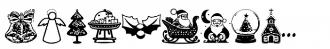 Christmas Carol Symbols