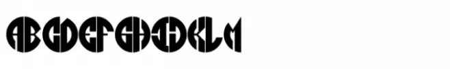Circle Two Letter Extra Bold Two Letter
