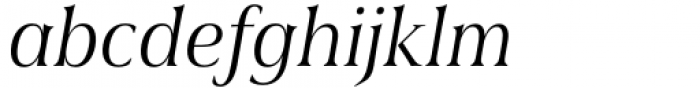 Civane Serif Condensed Book Italic