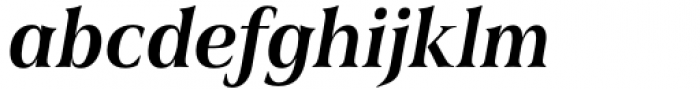 Civane Serif Condensed Demi Italic