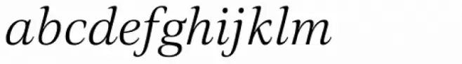 Civita Light Italic