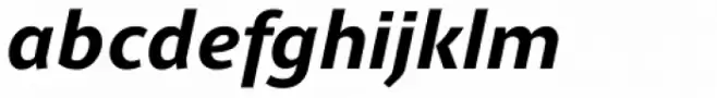 Clara Sans Bold Italic