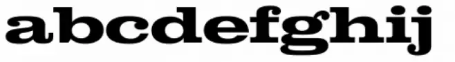 Clarendon No 1 URW Expanded Bold