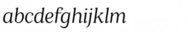 Clarinette Regular Italic