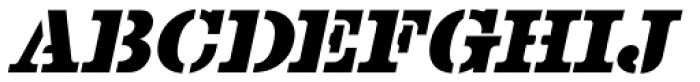 Classroom Stencil Oblique JNL