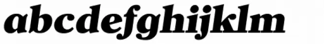 Clearface Serial Heavy Italic