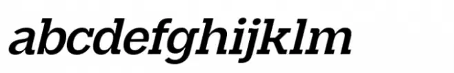 Clinto Slab Medium Italic