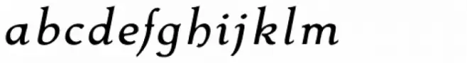 Contenue EBook Italic