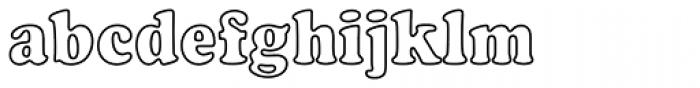 Cooper Black EF Bold Condensed Outline